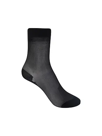 KUNERT | Socquettes fines graphite | schwarz